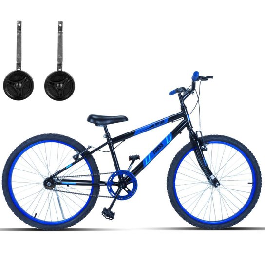 Bicicleta Infantil Aro 24 Com Rodinhas Sem Marchas