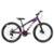 Bicicleta Infantil Aro 26 Viking Tuff 25 18 Marcha F. Disco - Preto+Rosa