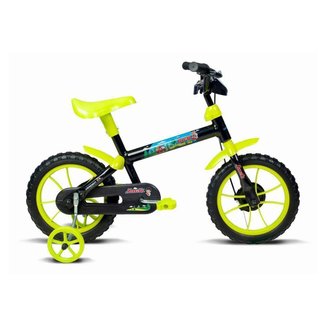 Bicicleta Infantil Bike Aro 12 Verden Rodinhas Menino Menina