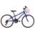 Bicicleta Infantil Feminina Aro 24 Wendy 18V Com Cestinha - Azul+Rosa