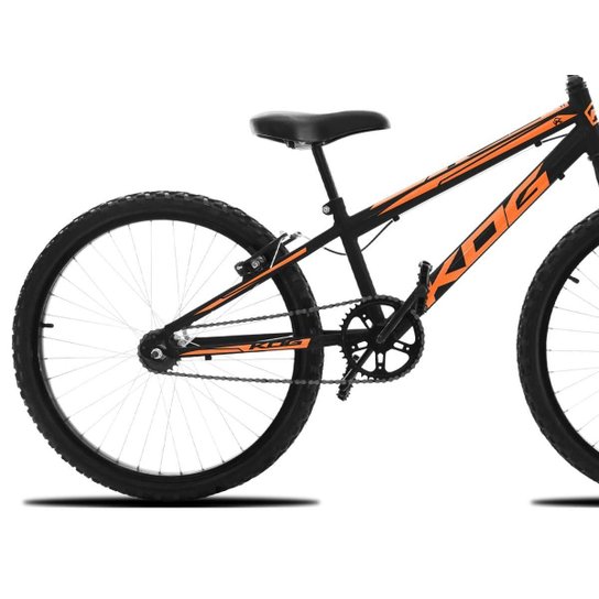 Bicicleta Infantil Masculina Aro 24 KOG Alumínio Rebaixada