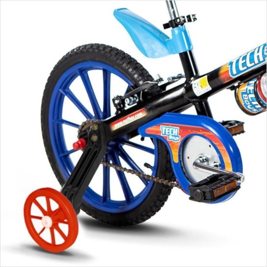 Bicicleta Infantil Masculina Tech Boys Aro 16 Nathor