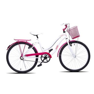 Bicicleta Infantil Retro Aro 24 Forss Hello Turquesa