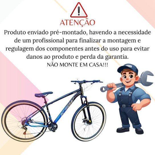 Bicicleta Ksw Aro 29 21v Garfo Trava Ombro Pneus Faixa Amarelo