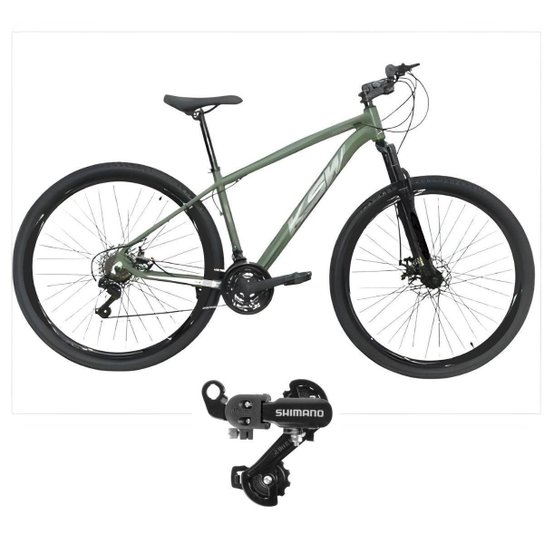 Bicicleta Ksw Xlt Aro 29 21v Index Mtb Quadro Alum Shimano