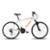 Bicicleta MTB Aro 26 Alumínio 18V Shimano Suspensão - Branco+Laranja