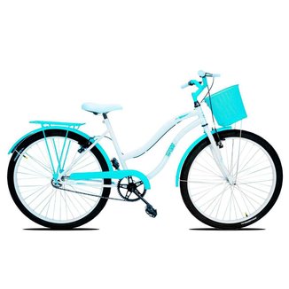 Bicicleta Retro Aro 26 Feminina Forss Hello Pink