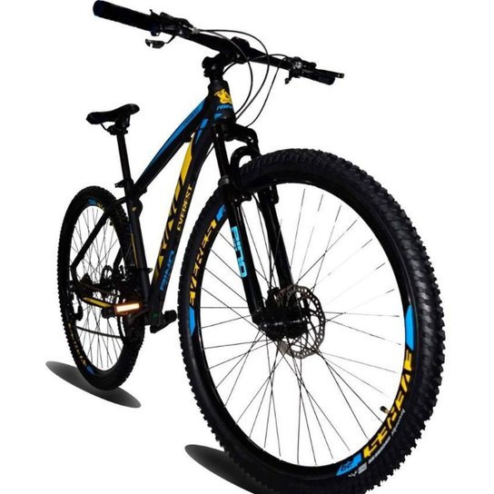 Bicicleta Rino Everest 21v Shimano 2.1 Mega Ranger Hidraulico