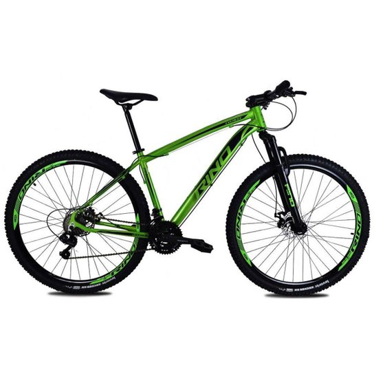 Bicicleta Rino Everest 29 Freio a Disco - Cambios Shimano 21v