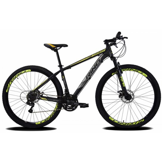 Bicicleta RINO EVEREST 29 Freio Hidraulico - Shimano Altus com trava 24v