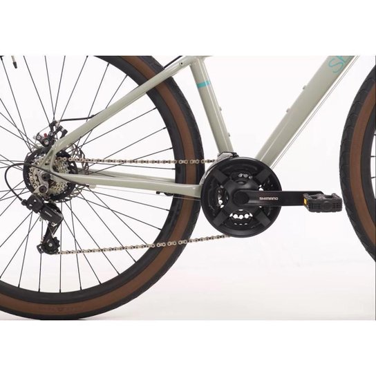 Bicicleta Sense Urbana Move Fitness 2024 Shimano 3x7 Velocidades Freios a Disco