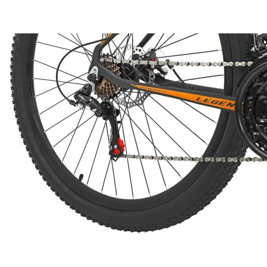 Bicicleta South Legend Aro 29 Alumínio Freios a Disco Câmbio Shimano 24 marchas