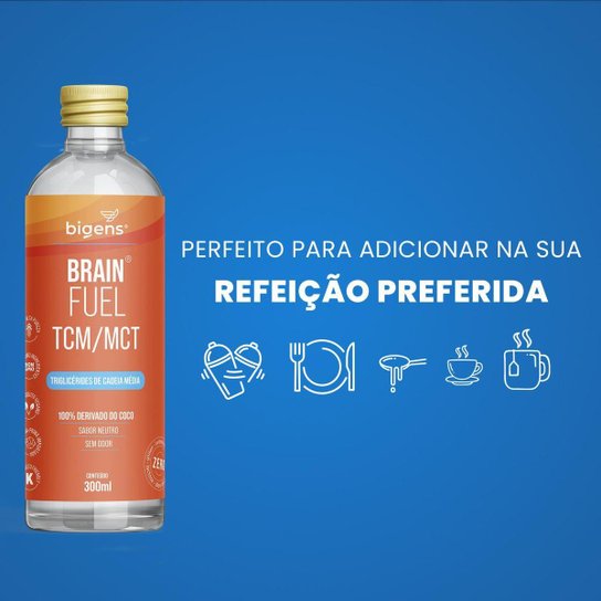 BIGENS BRAINFUEL TCM / MCT 300ML
