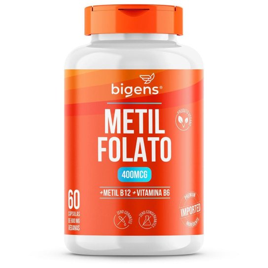 BIGENS METIL FOLATO METILFOLATO 400MCG 60 CAPS