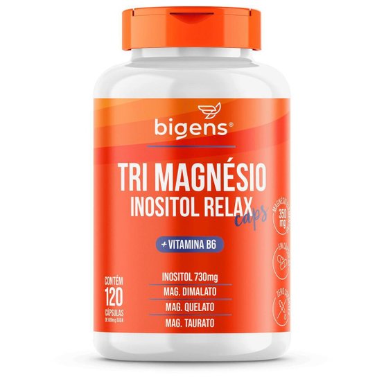 BIGENS TRI MAGNÉSIO INOSITOL 120 CÁPSULAS