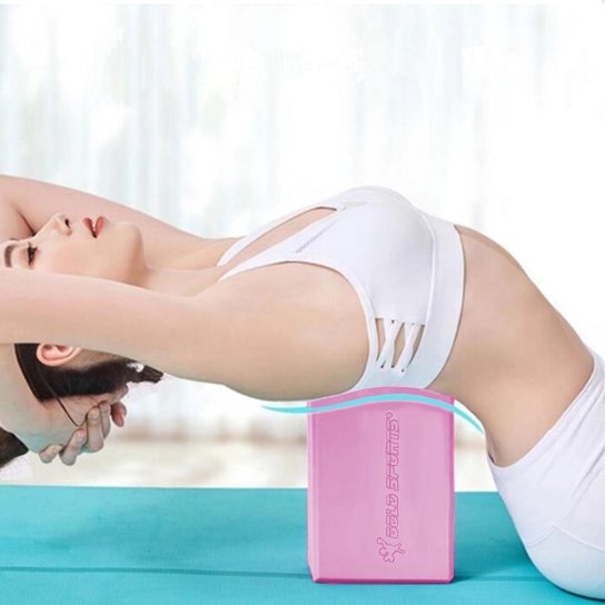 Bloco Para Yoga Pilates e Rpg Gold Sports Em Eva