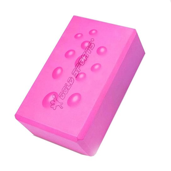 Bloco Para Yoga Pilates e Rpg Gold Sports Em Eva