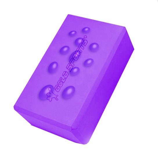 Bloco Para Yoga Pilates e Rpg Gold Sports Em Eva
