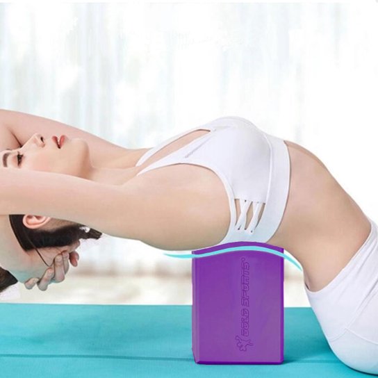 Bloco Para Yoga Pilates e Rpg Gold Sports Em Eva