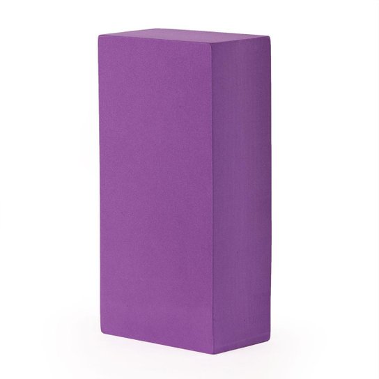 Bloco Tijolo de Yoga EVA, mais estabilidade e conforto 220mm x 110 x 66mm | 200g