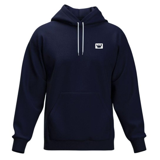 Blusa de Frio Moletom Canguru com Capuz Macio Relaxado Siri