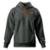 Blusa de Frio Moletom Canguru com Capuz Macio Relaxado Siri - Chumbo