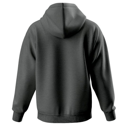 Blusa de Frio Moletom Canguru com Capuz Macio Relaxado Siri