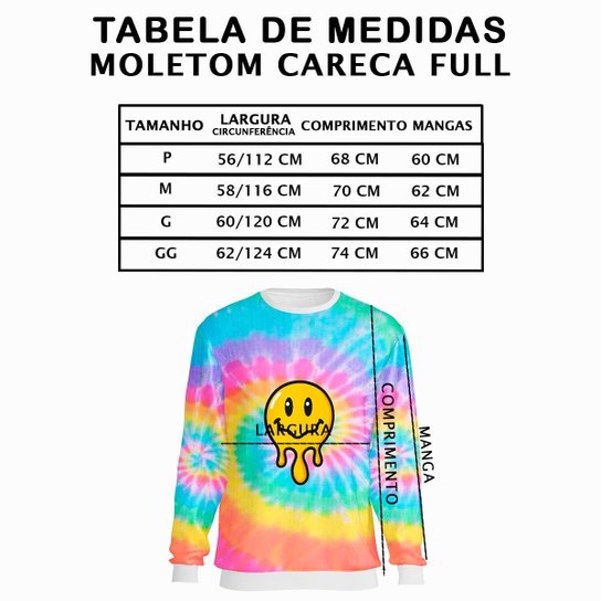 Blusa de Frio w2 Store Estampa Jornal Moletom Flanelado Algodão