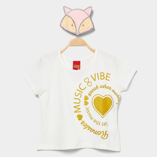 Blusa Infantil Kyly Music Menina