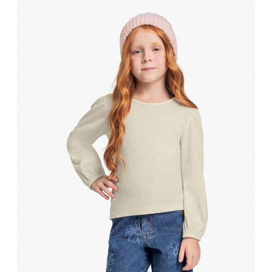 Blusa Infantil Manga Longa Trick Nick