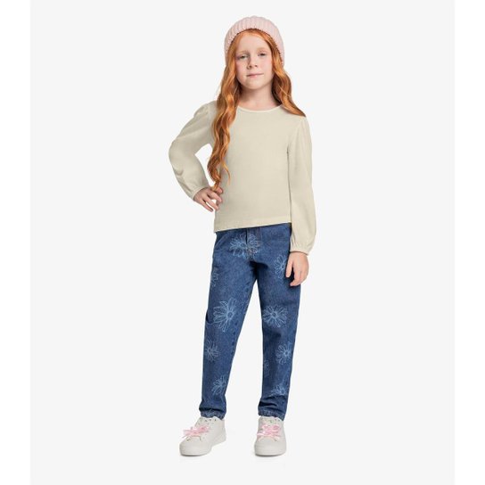Blusa Infantil Manga Longa Trick Nick