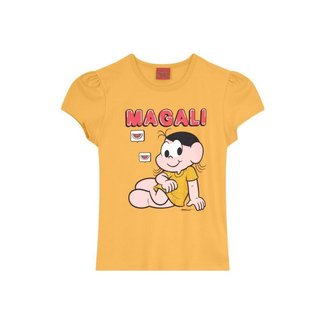 Blusa infantil menina da turma da mônica Brandili