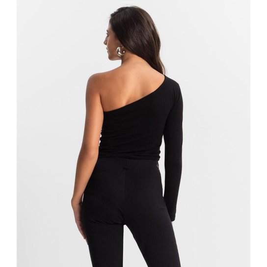 Blusa Juvenil Feminina Um Ombro Só Minty