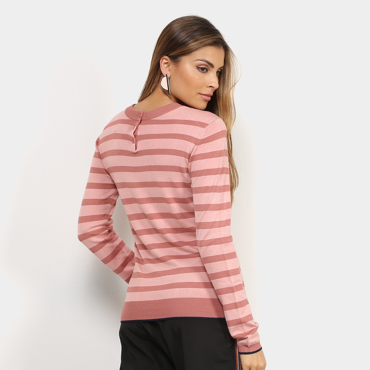 blusa malwee manga longa feminina