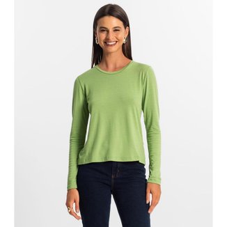 Blusa Manga Longa Feminina Rovitex