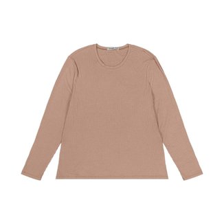 Blusa Manga Longa Ribana Canelada Secret Glam