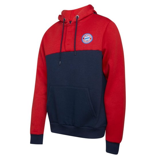 Blusa Moletom Canguru Bayern de Munique Vermelho Masculina