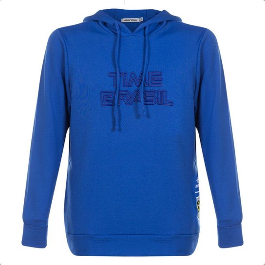 Blusa Moletom Canguru Mormaii Bordado Time Brasil