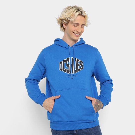 Blusa Moletom Dc Shoes Solidwes com Capuz Masculina