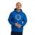 Blusa Moletom Fechado Okdok Hexagon Masculino - Azul