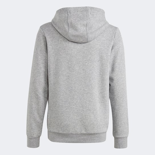 Blusa Moletom Juvenil Adidas Big Logo com Capuz
