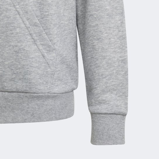 Blusa Moletom Juvenil Adidas Big Logo com Capuz