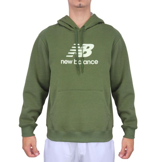 Blusa Moletom New Balance Essentials Com Capuz Masculina
