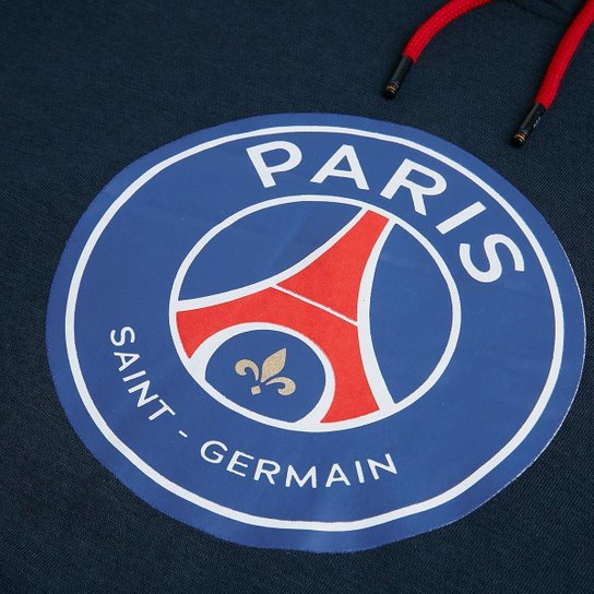 Blusa Moletom PSG Paris Saint Germain Infantil Juvenil