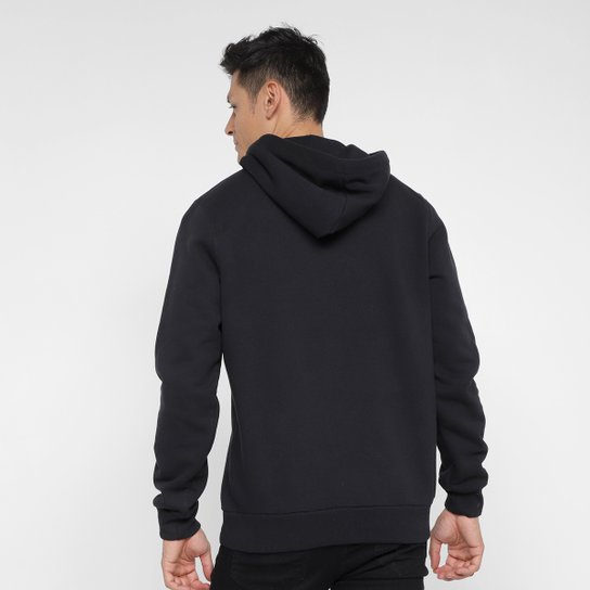 Blusa Moletom Quiksilver Comp Logo Com Capuz Masculina