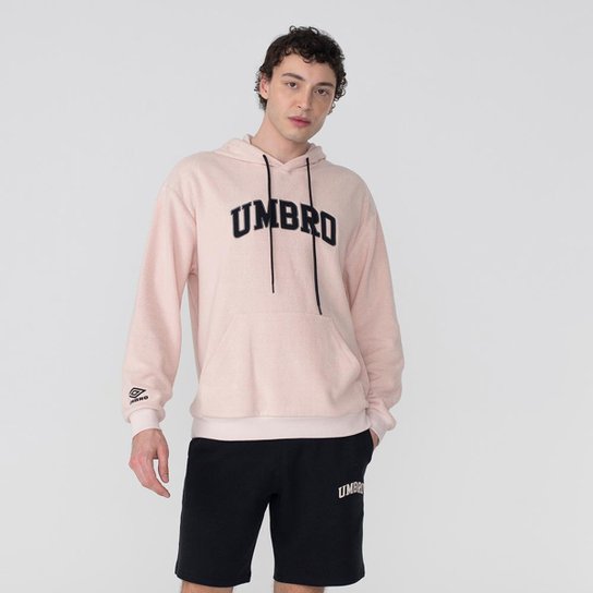 Blusa Moletom Umbro College Concept com Capuz