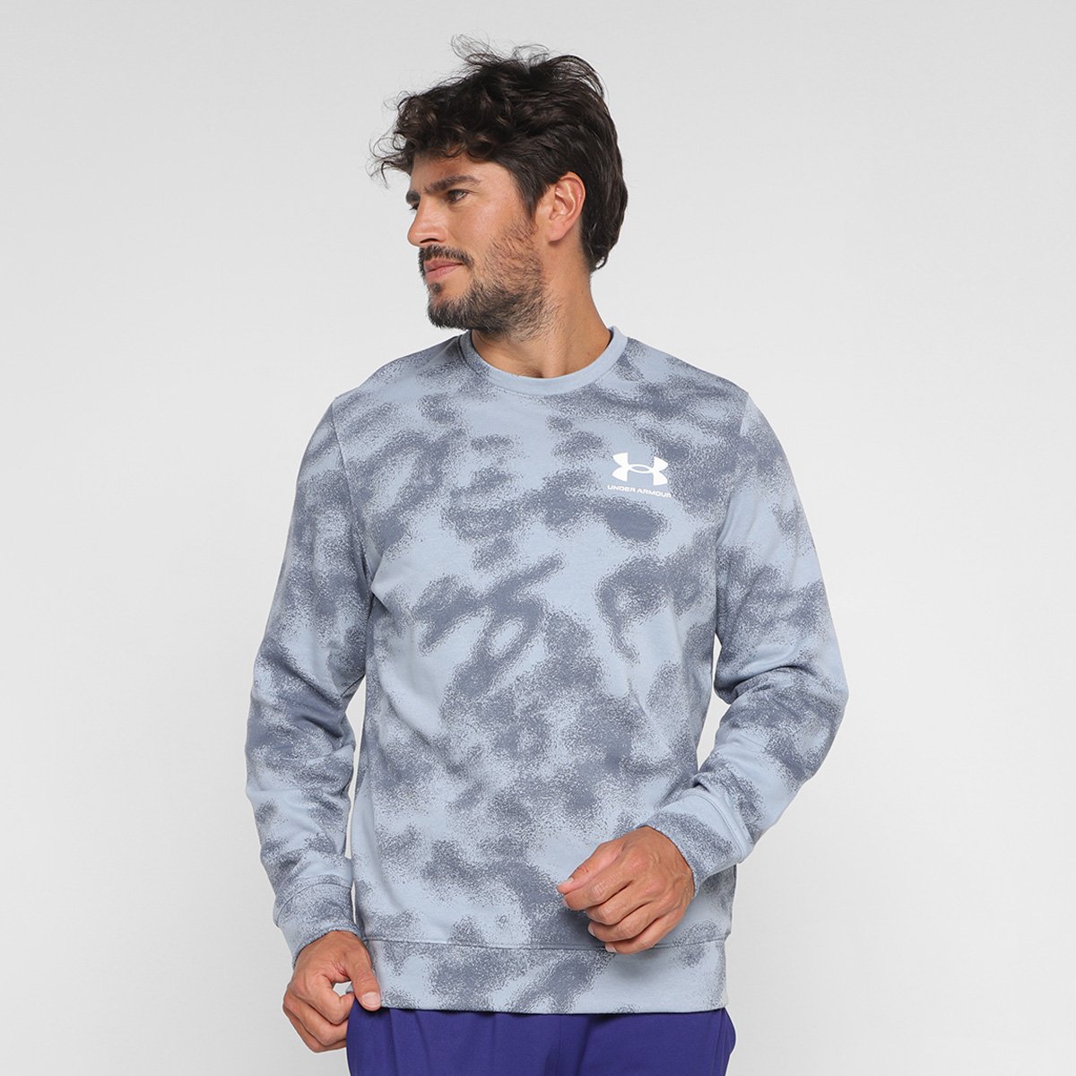 Blusa Moletom Under Armour Rival Terry Masculina Allianz Parque Shop