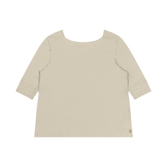 Blusa Plus Size Manga 3/4 Secret Glam