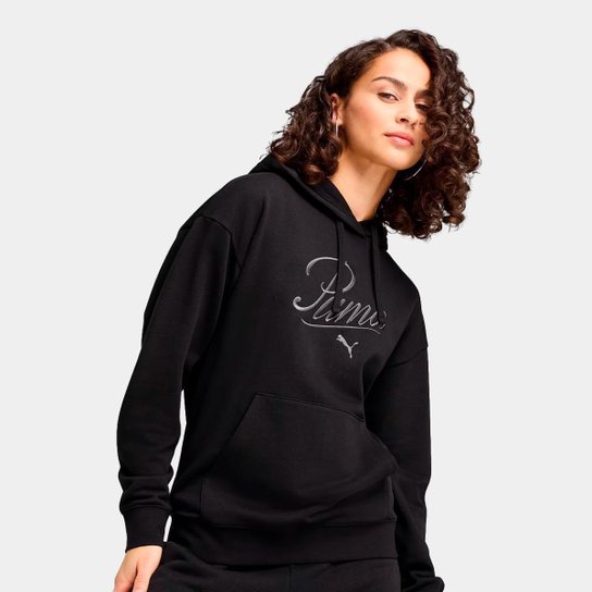 Blusa Puma Script Feminino Cor:;Tamanho:M;Gênero:Mulher