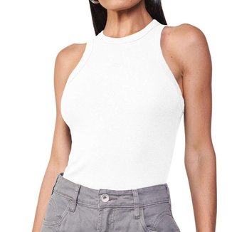 Blusa Regata Colcci Canelada Feminina